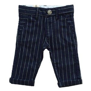 IKKS Little Boys Striped Pants Navy SZ2